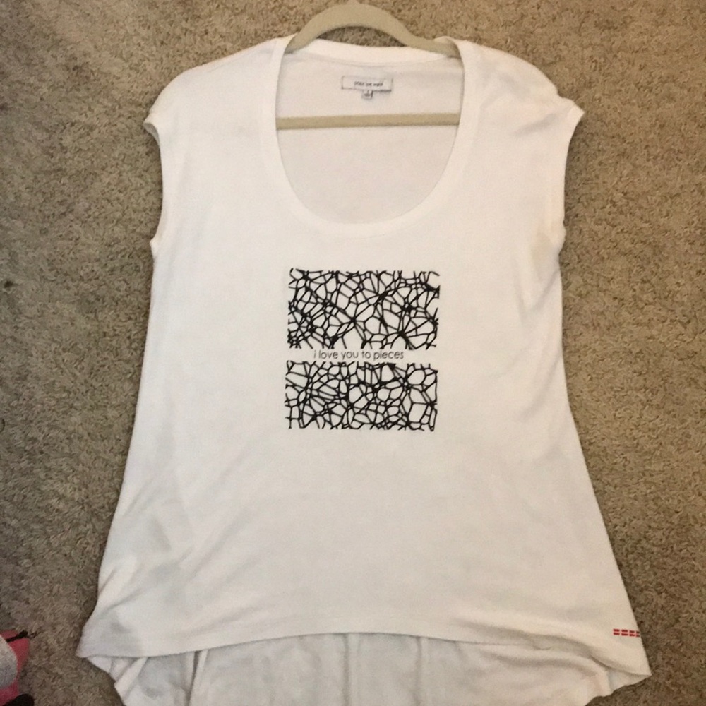 Graphic tunic